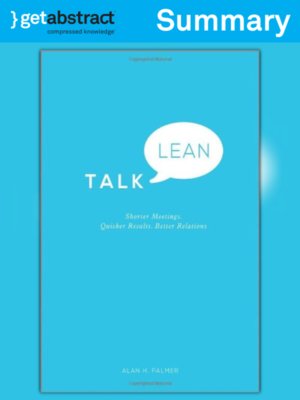 cover image of Talk Lean (Summary)